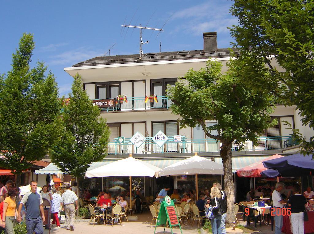 Gastehaus Cafe Heck Titisee Exterior foto